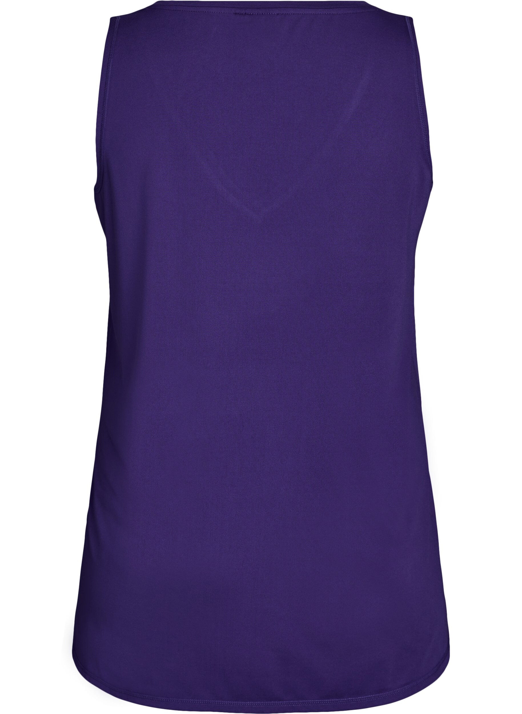Zizzi Trenings-topp med v-hals, Purple, Packshot image number 1