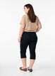 Emily slim fit denim knickers, Svart, Model image number 1