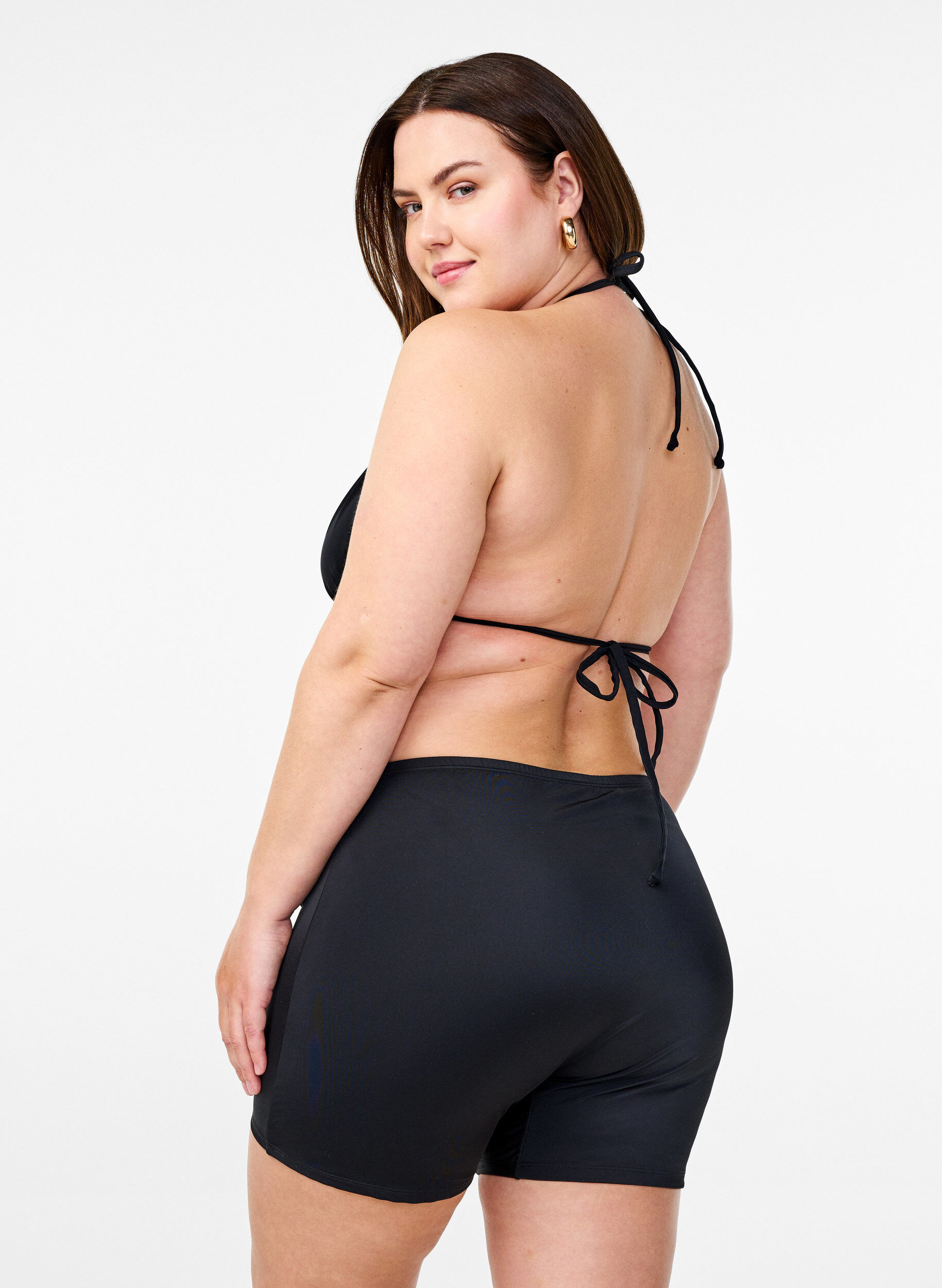 ZizziBikinishorts, Svart, Model image number 1