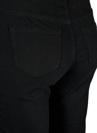 Zizzi FLASH - Høytlivs jeans med bootcut, Svart, Packshot image number 3