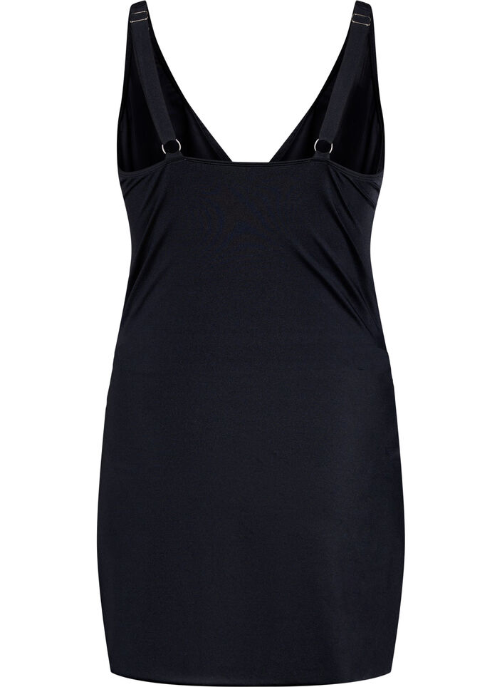Badekjole ned utakbare innlegg, Black, Packshot image number 1