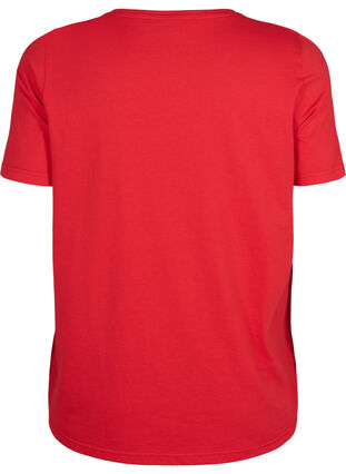 FLASH - T-skjorte med motiv, High Risk Red Heart, Packshot image number 1