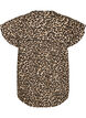 Ermel&oslash;s A-linje bomullsskjorte bluse, Brun, Packshot image number 1