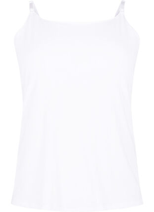Zizzi Topp til gravide med ammefunksjon, White, Packshot image number 0
