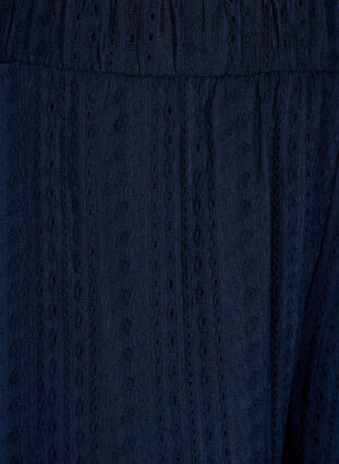 Shorts med strukturmønster, Navy Blazer, Packshot image number 2