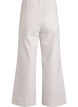 Myra jeans med h&oslash;y midje og wide fit, Hvit, Packshot image number 1