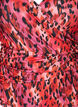 Badedrakt med trykk og omslagseffekt, Red Leopard AOP, Packshot image number 2