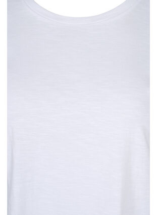 Basis T-skjorter i bomull, 2 stk., Navy B/B White, Packshot image number 3