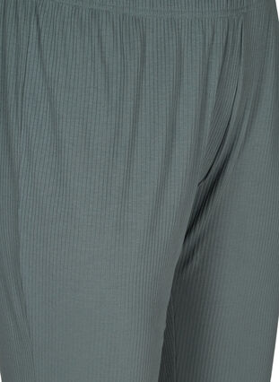 Løse bukser med en ribbet struktur, Balsam Green, Packshot image number 2