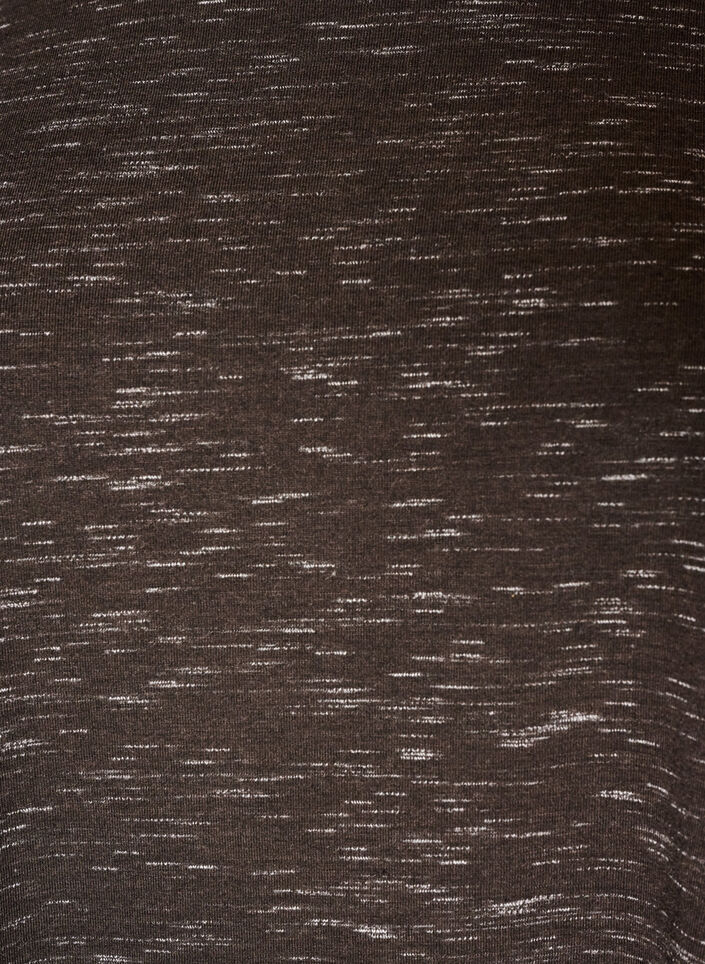 L&oslash;s trenings-T-skjorte med korte ermer, Brun, Packshot image number 2