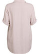 Tunika i lin og viskose med A-form, Beige, Packshot image number 1