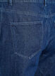 Jeans med vide ben og nagler med høy midje, Blå, Packshot image number 3
