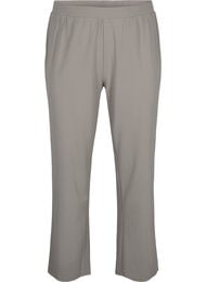 Bukser med straight fit, Beige