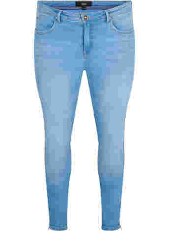Superslim Amy jeans med glidelås