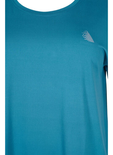 Ensfarget t-skjorte til trening, Dragonfly, Packshot image number 2