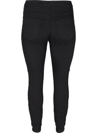Zizzi Bomullsblanding jeggings, Svart, Packshot image number 1