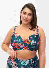 Mønstret bikinitopp med bøyle, Meave Print, Model