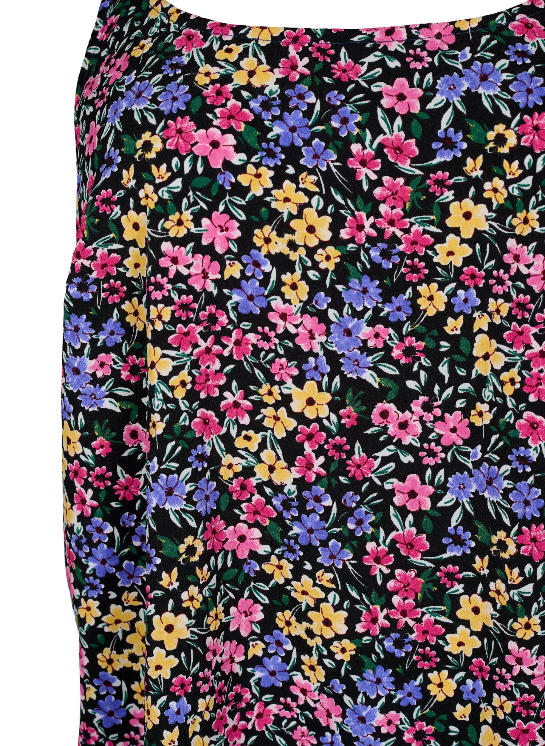 Zizzi FLASH - Topp med m&oslash;nster, Multi Flower, Packshot image number 2
