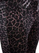 Velourleggings med leopardmønster, Brun, Packshot image number 2