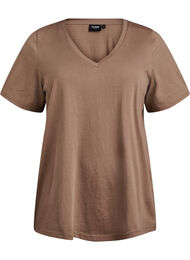 FLASH - V-hals T-skjorte, Fossil 