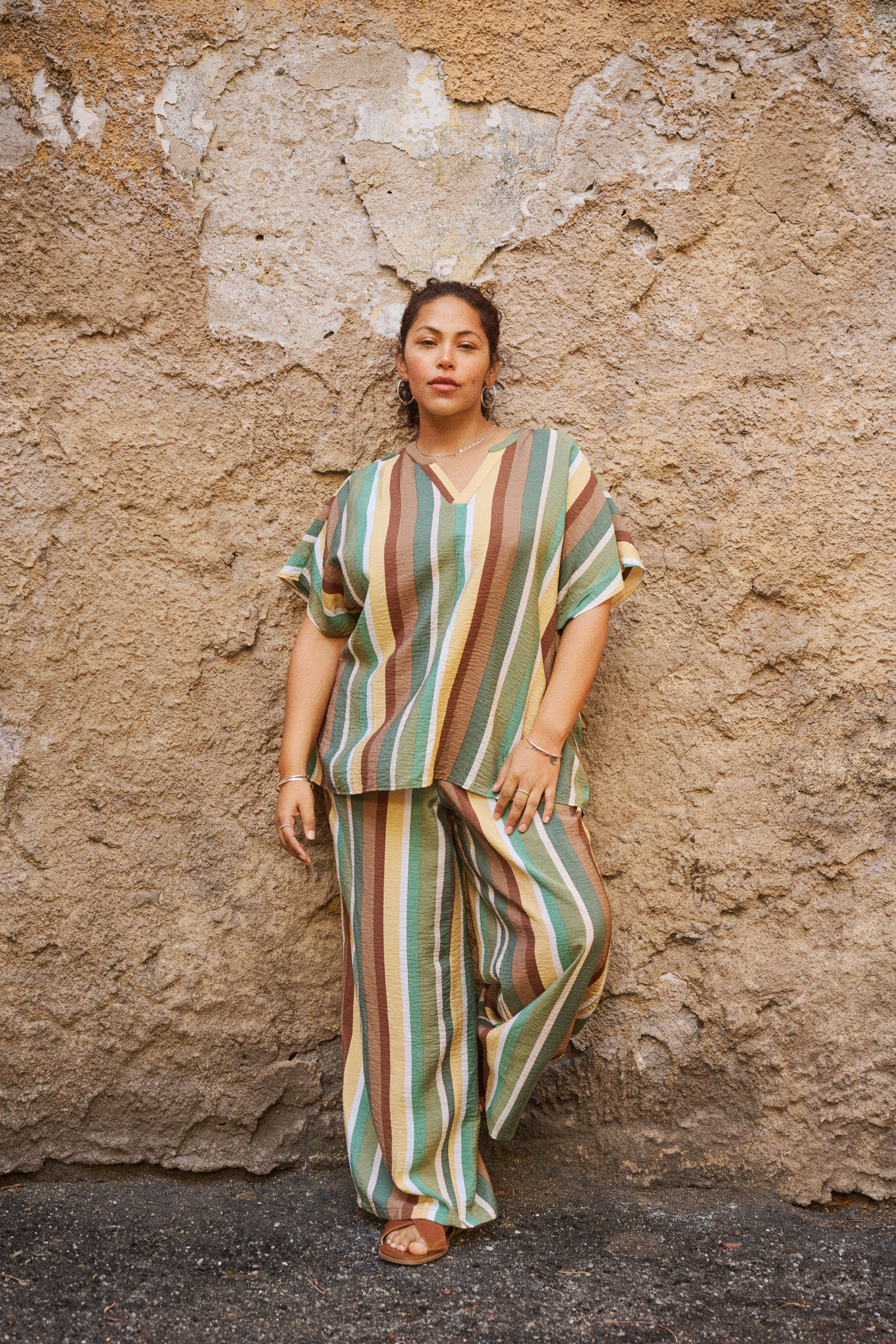 Stripet sett, , Model