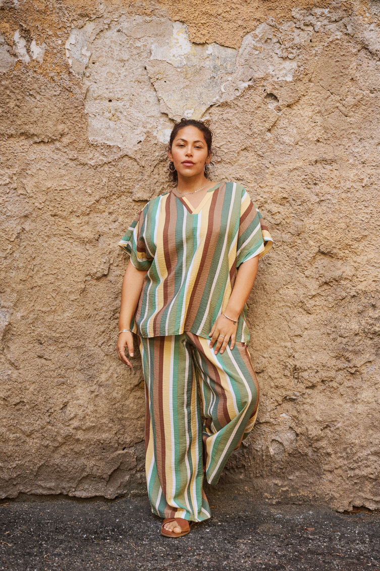 Stripet sett, , Model