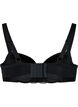 Formstøpt bh med mesh, Svart, Packshot image number 1