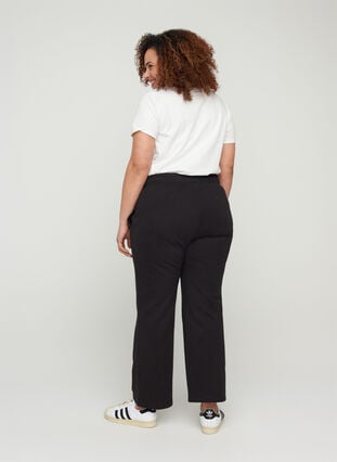 Bukser med vidde og lommer, Black, Model image number 1