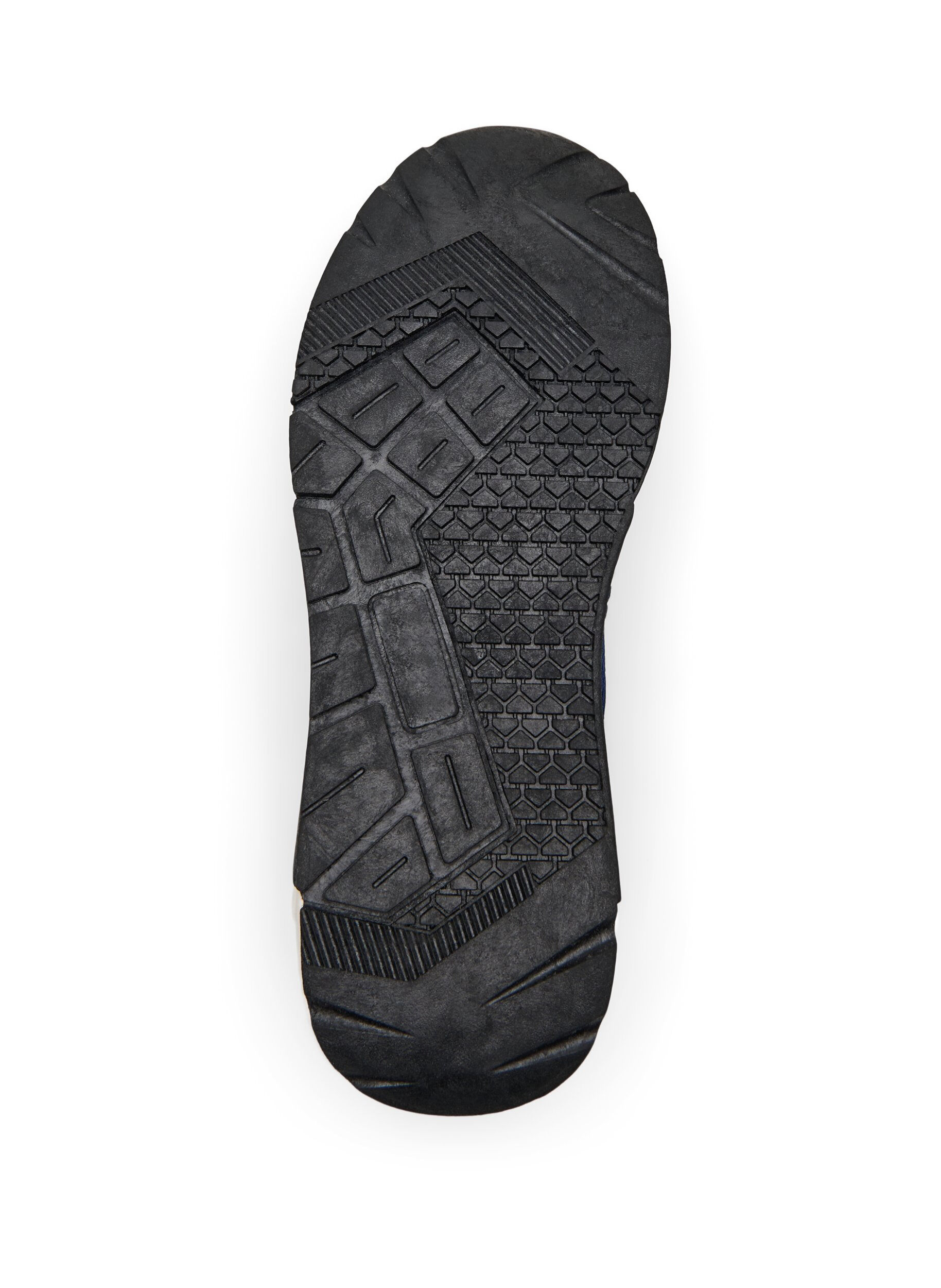 Zizzi Wide fit - Slip-on joggesko, Bl&aring;, Packshot image number 4