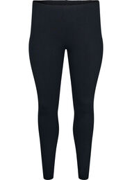 Basisleggings med ekstra lengde, Black X-LONG 