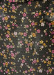 Bluse med blomstertrykk og V-hals, Svart, Packshot image number 2