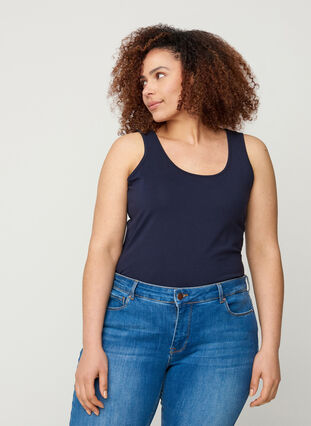Zizzi Basistopp, Blå, Model image number 0