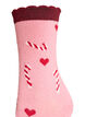 2-pakning julesokker, Rosa, Packshot image number 2