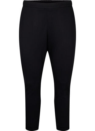 Korte bukser med lommer, Black, Packshot image number 0