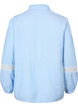 Skjortebluse med volang krage og heklet bånd, Marina W. Stripe, Packshot image number 1