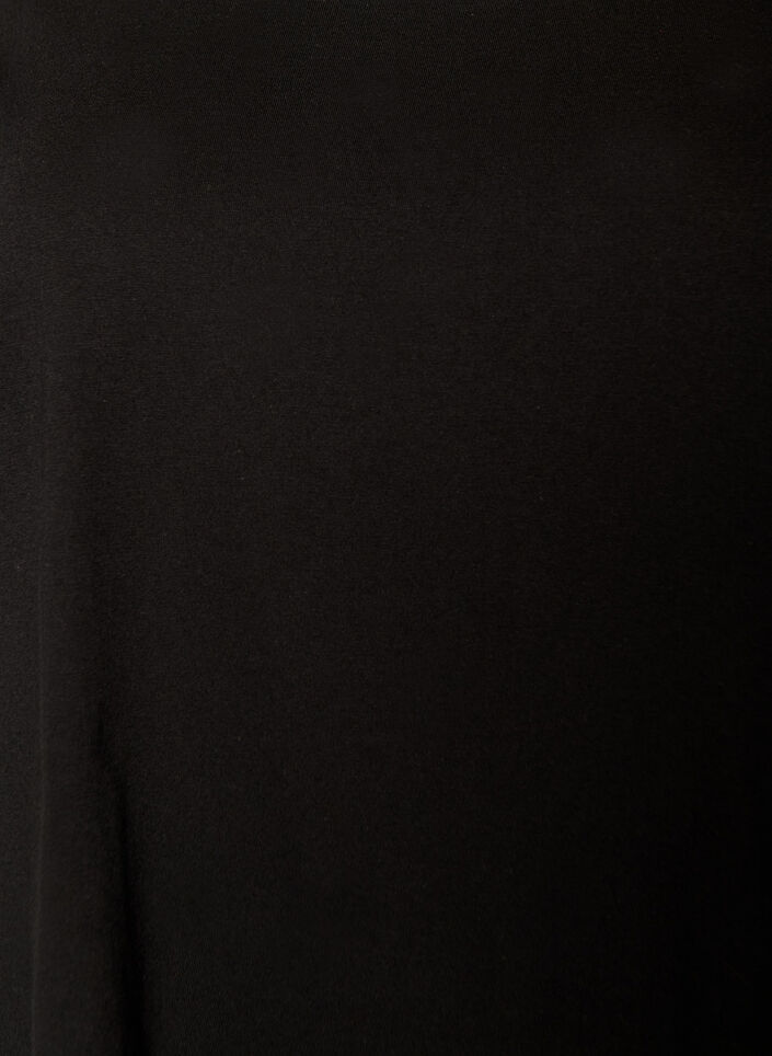 2-pakk T-skjortekjole med korte ermer, Svart, Packshot image number 3