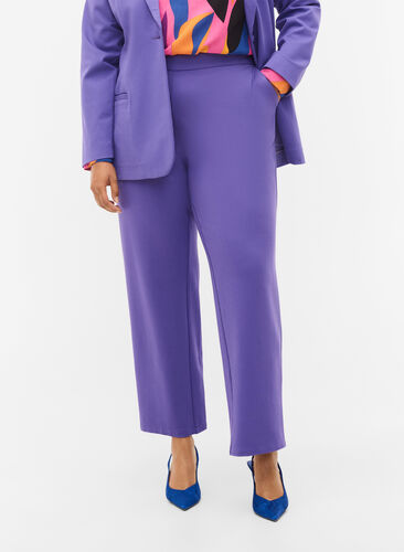 Bukser med vidde og lommer, Ultra Violet, Model image number 2