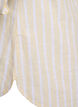 Skjorte i lin og viskose med 3/4 ermer, Beige, Packshot image number 3