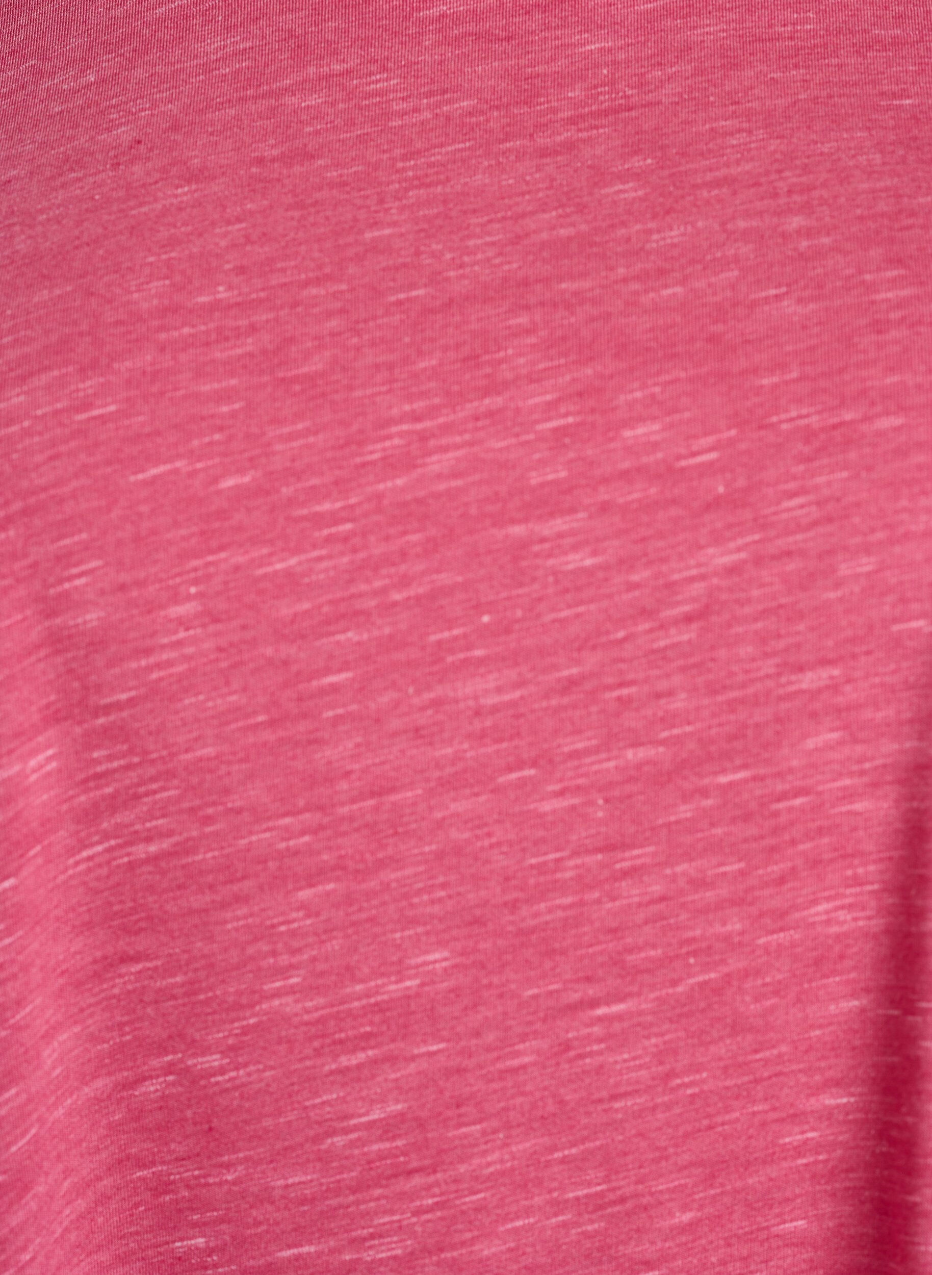 ZizziL&oslash;s trenings-T-skjorte med korte ermer, Rosa, Packshot image number 2