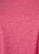 L&oslash;s trenings-T-skjorte med korte ermer, Rosa, Packshot image number 2