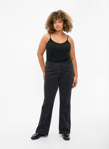 Basistopp i bomull, Black, Model image number 2