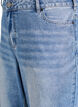 Jeans med vide ben og sømdetaljer, Blå, Packshot image number 2