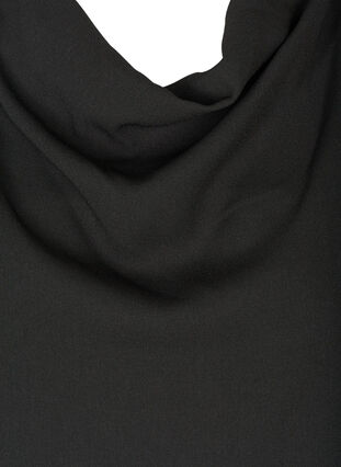 Bluse med lange ermer, Black, Packshot image number 2