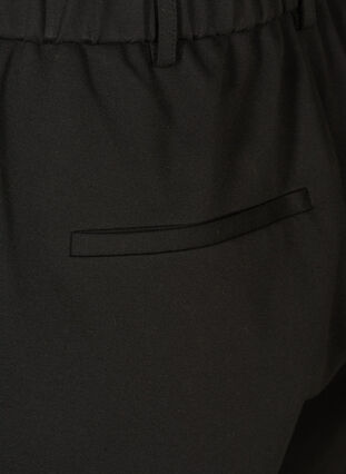 Maddison-shorts med slit, Black, Packshot image number 3