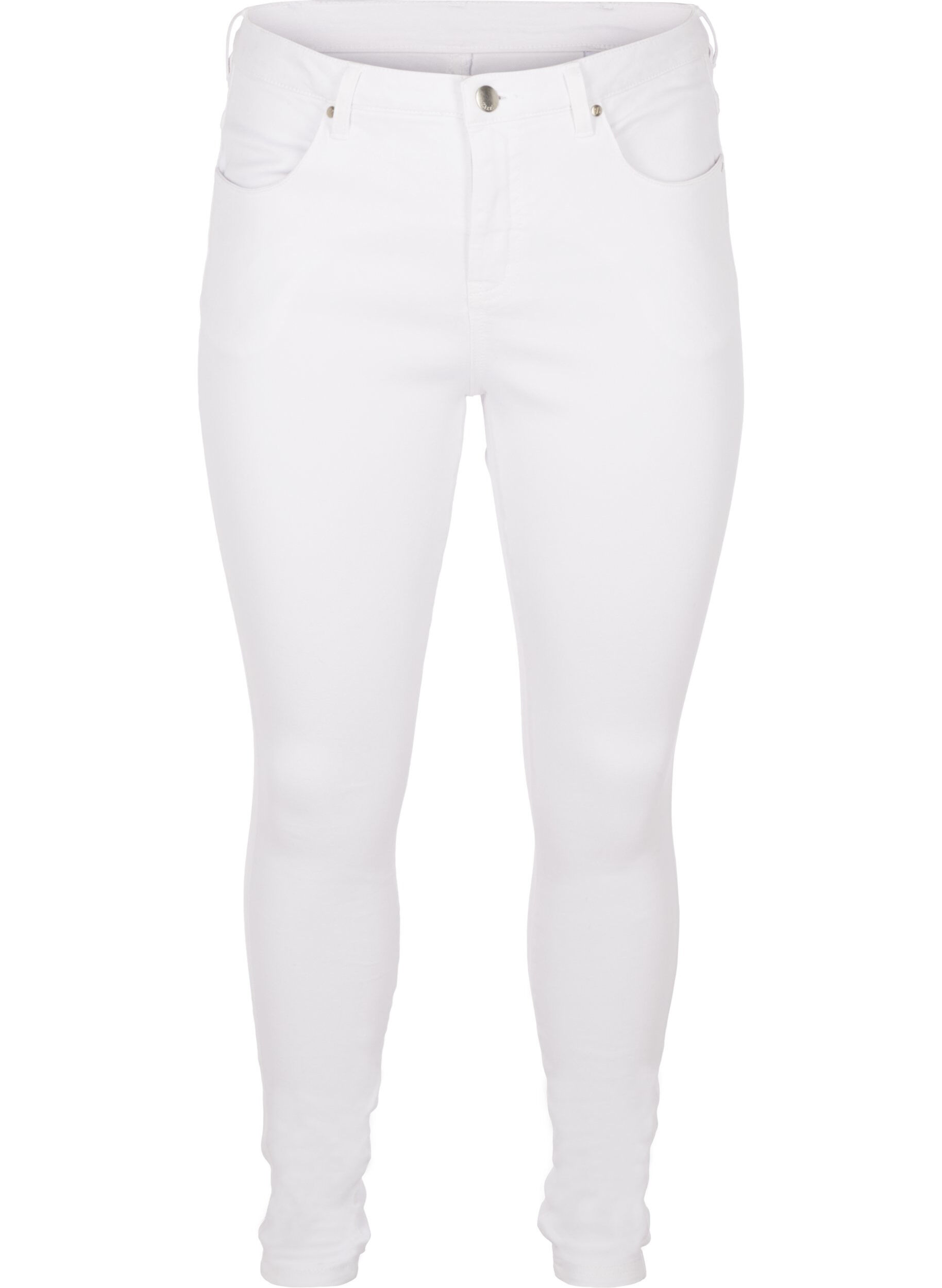 Super slim Amy jeans med h&oslash;yt liv