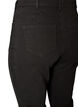 H&oslash;ytlivs jeans med bootcut, Svart, Packshot image number 3