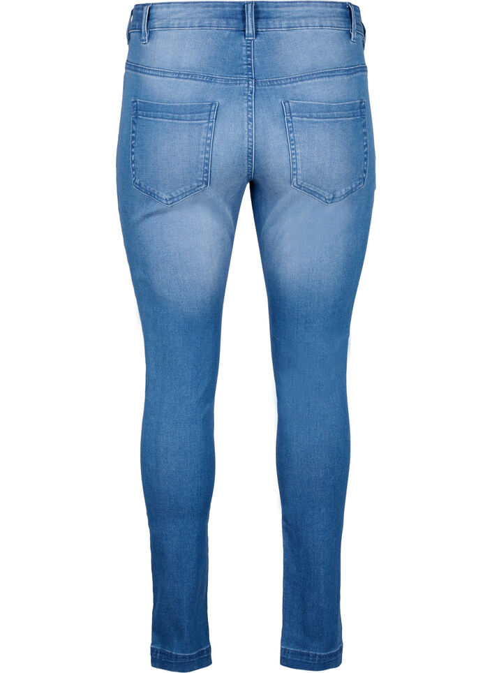 Viona jeans med normal midje, Blå, Packshot image number 1