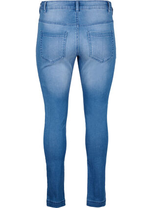 Viona jeans med normal midje, Light Blue, Packshot image number 1
