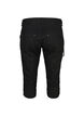 Slim-fit capri-jeans med lommer, Svart, Packshot image number 1