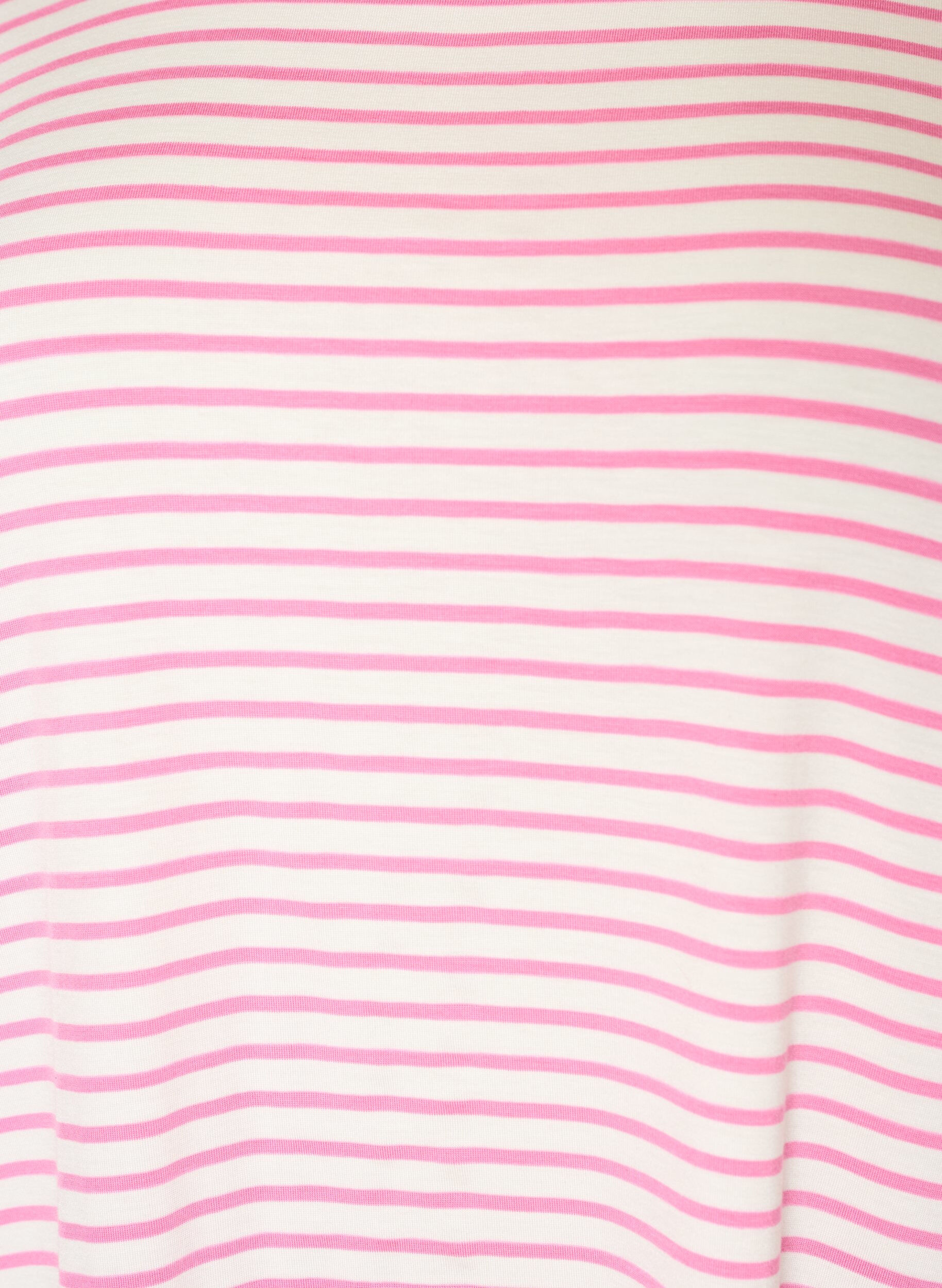 ZizziT-skjorte med TENCEL&trade; Lyocell og striper, Rosa, Packshot image number 2
